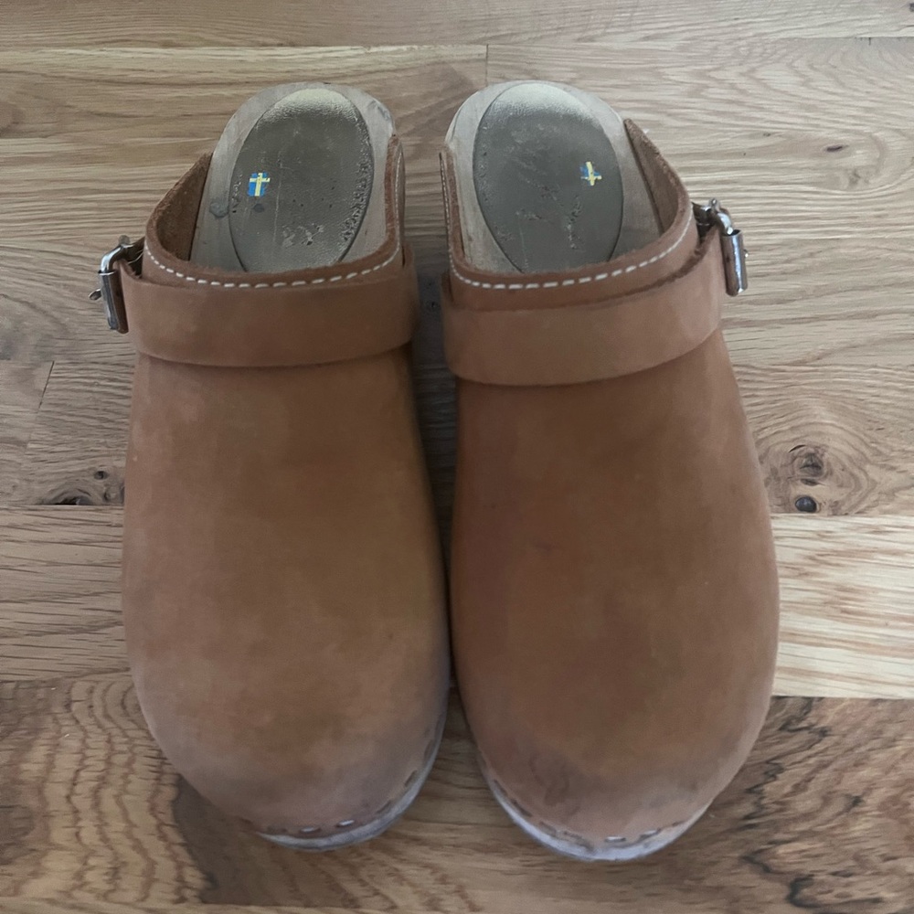 Lotta From Stockholm Tan Mules